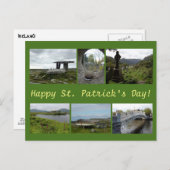 セント・パトリック・デイ・コラージュ ポストカード (正面/裏面)