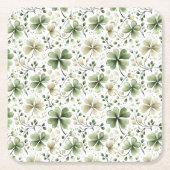 セント・パトリック・デイ・コースター スクエアペーパーコースター (正面)