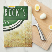 セント・パトリック・デイ・ビアーズ キッチンタオル (四つ折り)