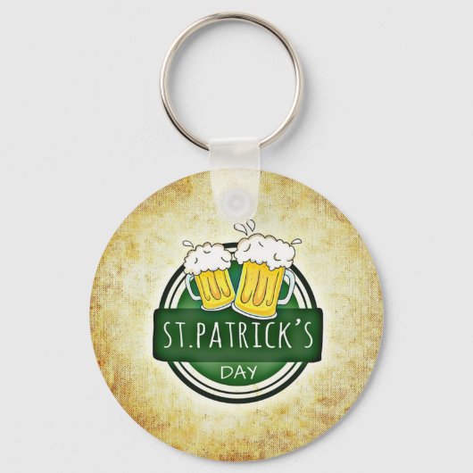 セント・パトリック・デイ・ビアーズ キーホルダー (正面)