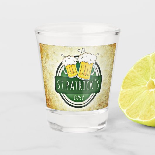 セント・パトリック・デイ・ビアーズ ショットグラス (正面)