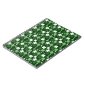 セント·パトリック·デー·グリーン·シャムロック ノートブック (左側)