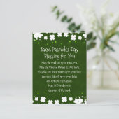 セント・パトリック・デ賛美ーズ・メイ・ザ・ロード・アップ ポストカード (スタンド正面)