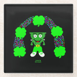 セント・パトリック・フランケン・チーズグラス・コースター ガラスコースター