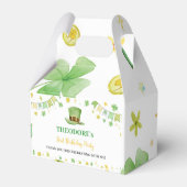 セント・パトリック・ラッキーワン・オペ・ボックス・バースデーパーティー フェイバーボックス (裏面サイド)