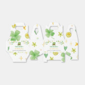 セント・パトリック・ラッキーワン・オペ・ボックス・バースデーパーティー フェイバーボックス (折り畳みなし)