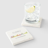 セント・ピーターズバーグフロリダのスカイラインWB1 - ストーンコースター (横)