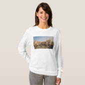 セント・ピーターズバーグ1862年のApraksinの市場 Tシャツ (正面フル)