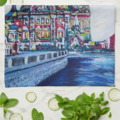 セント・ピーターズバーグI キッチンタオル (折り畳み)