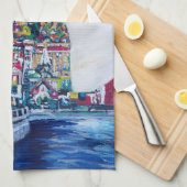 セント・ピーターズバーグI キッチンタオル (四つ折り)