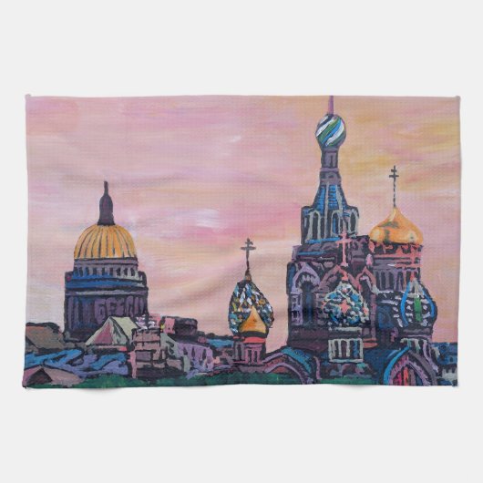 セント・ピーターズバーグII キッチンタオル (横)