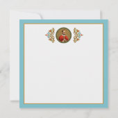 セント・ピーター・ファーバー (BK 051)スクエア・グリーティング/メモカード (裏面)