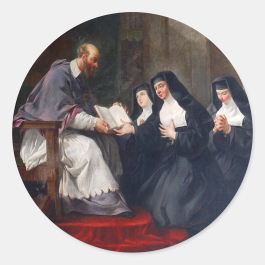 セント・フランソワーズとセント・ジャン ラウンドシール (正面)