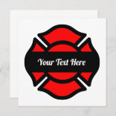 セント・フロリアンのクロス・スクエア・グリーティ空白のング・カード (正面/裏面)