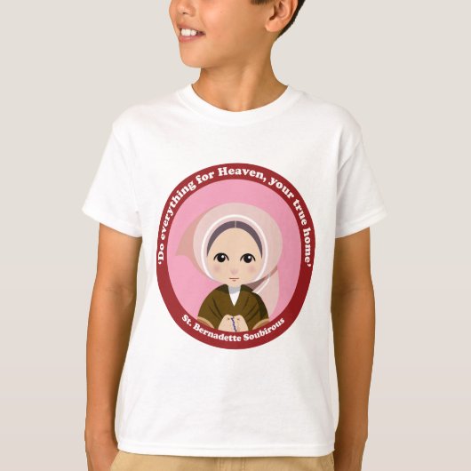 セント・ベルナデット・ソビオラス Tシャツ (正面)