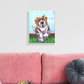 セント・ベルナルドギフト&アクセサリー キャンバスプリント (インサイチュ (リビング))