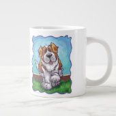 セント・ベルナルドギフト&アクセサリー ジャンボコーヒーマグカップ (右)