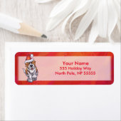 セント・ベルナルド・クリスマス・オン・レッド ラベル (インサイチュ)