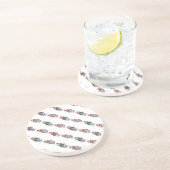 セント・ベルナール・クリスマス コースター (側面)