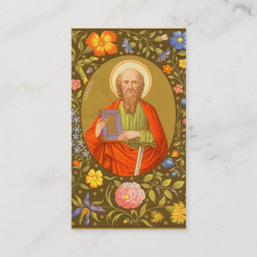 セント・ポール・ジ・アポッスル (午後6時) フルブルード 名刺 (正面)