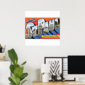 セント・ポール・ミネソタさんからのご挨拶ヴィンテージ ポスター (ホームオフィス)