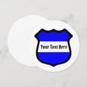 セント・マイケル・シールド 招待状 (正面/裏面)