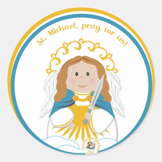 セント・マイケル ラウンドシール (正面)