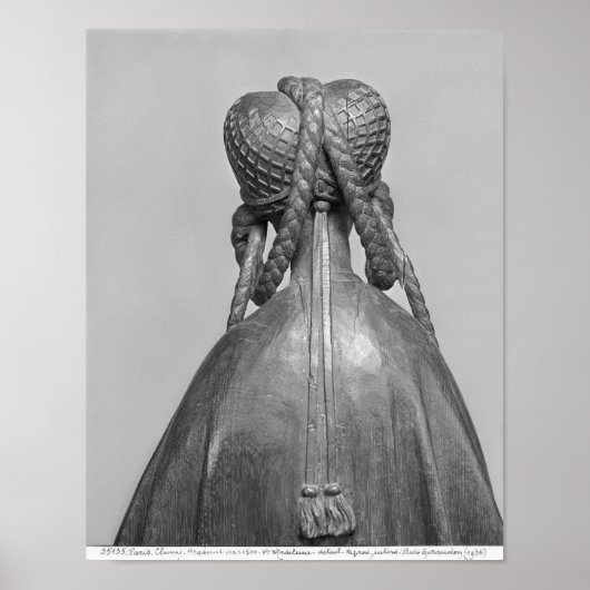 セント・マリア・マグダレネ，背後から見て， c.1500 ポスター (正面)