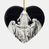 ♥ セント・マリー・マドレーヌ教会 パリ チャールズ・マロシェッティ セラミックオーナメント (裏面)