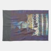 セント·マークのシルエット キッチンタオル (横)