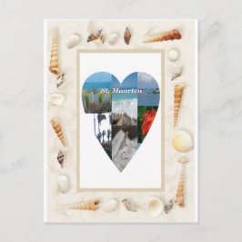 セント・マーチン島が大好き ポストカード