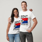 セント・マーチン島の旗 Tシャツ (ユニセックス)