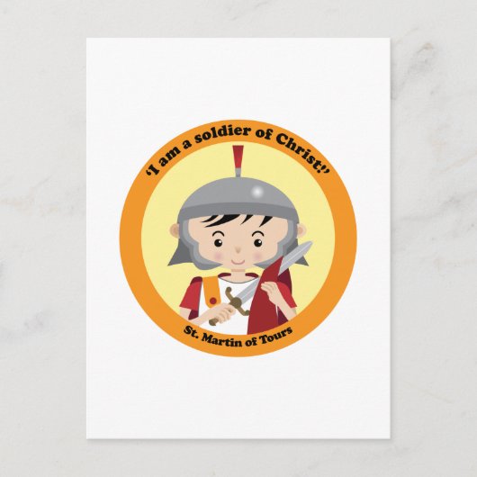 セント・マーチン・オブ・ツアーズ ポストカード (正面)