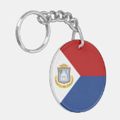 セント・マーティンの旗 キーホルダー (正面左)