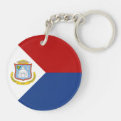 セント・マーティンの旗 キーホルダー (裏面)