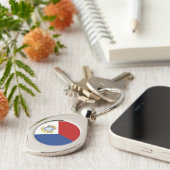 セント・マーティンの旗 キーホルダー (側面)