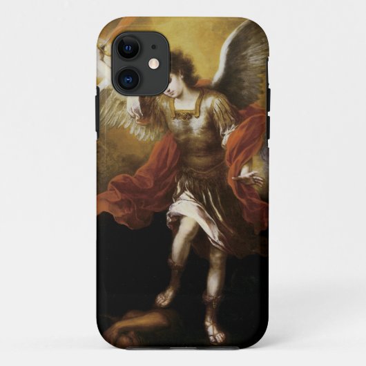 セント・ミカエル・バイ・ムリロ Case-Mate iPhoneケース (裏面)