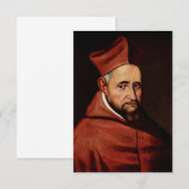 セント・ロベルト・ベラーミン サンキューカード (正面/裏面)