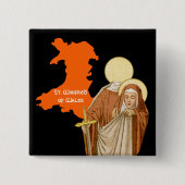 セント・ワイフレッド・オブ・ウェールズ(P 002) 缶バッジ (正面)