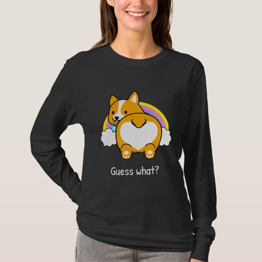 センドハウスコルギお尻レインボーコルギ Tシャツ (正面)