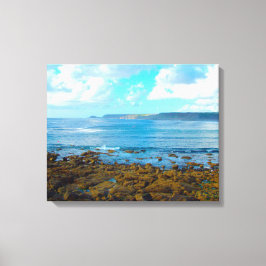 センネンコーブ西コーンウォール キャンバスプリント