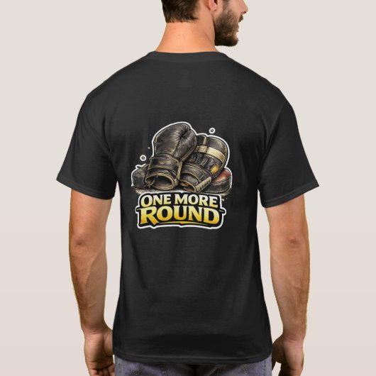 センパイの必需品 ワン・モア・ラウンド 武道 Tシャツ (裏面)