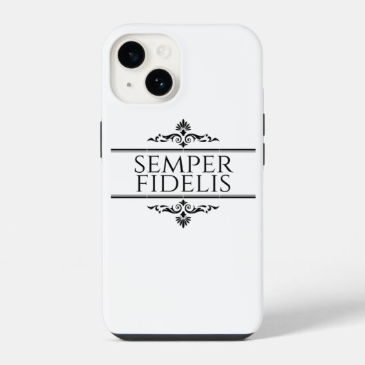 センパーフィデルス iPhoneケース (裏面)