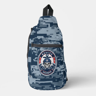 センパー・パラタス沿岸警備隊ベテラン スリングバッグ