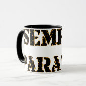 センパー・パラタス マグカップ (正面左)