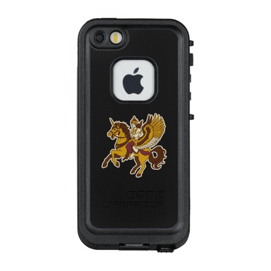 センブラニの馬 LifeProof iPhoneケース (裏面)