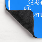 センプリファミイタリアンリア「常に家族」ハート マウスパッド (コーナー)