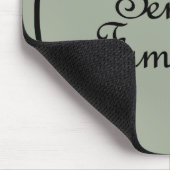 センプリファミイタリアンリア「常に家族」ハート マウスパッド (コーナー)