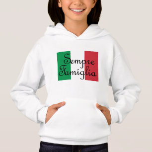 センプレファミリイタリアンアと旗の色