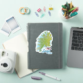 センヤ・ノルウェー島の地図 シール (iPadカバー)